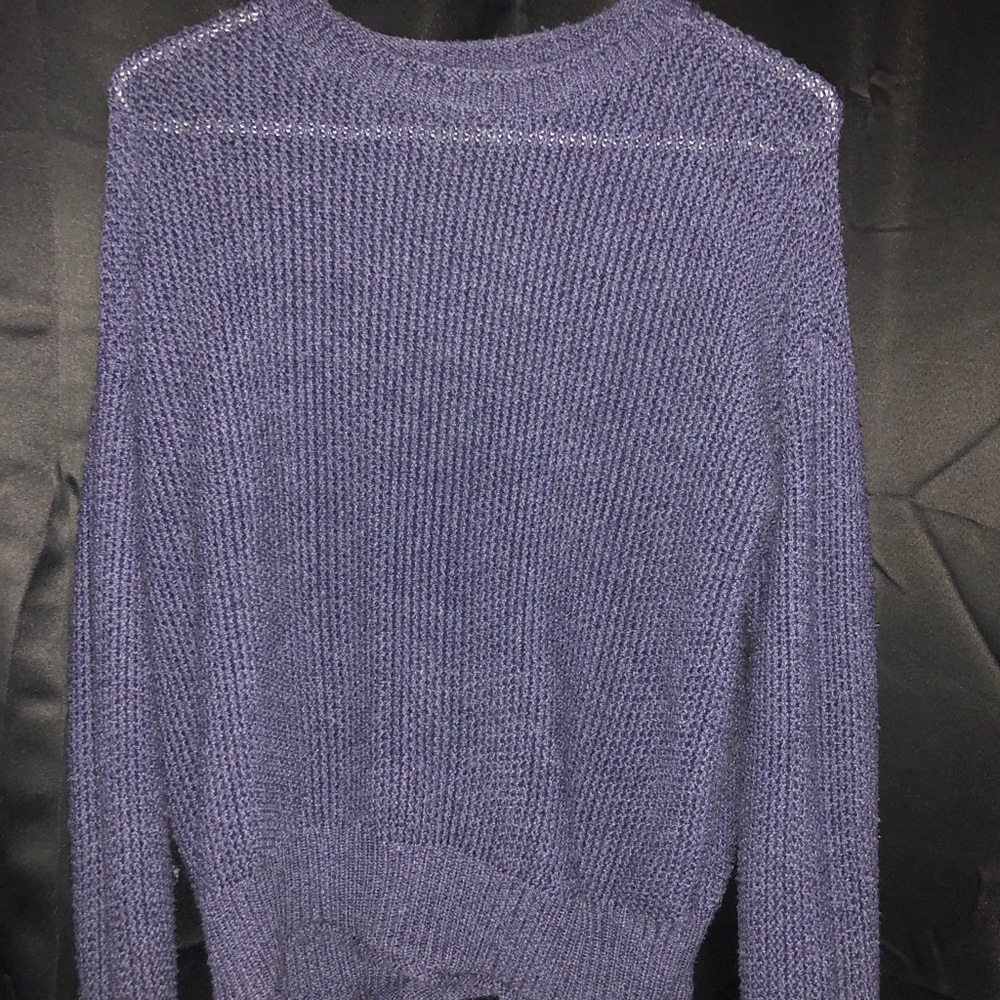 Blue sweater